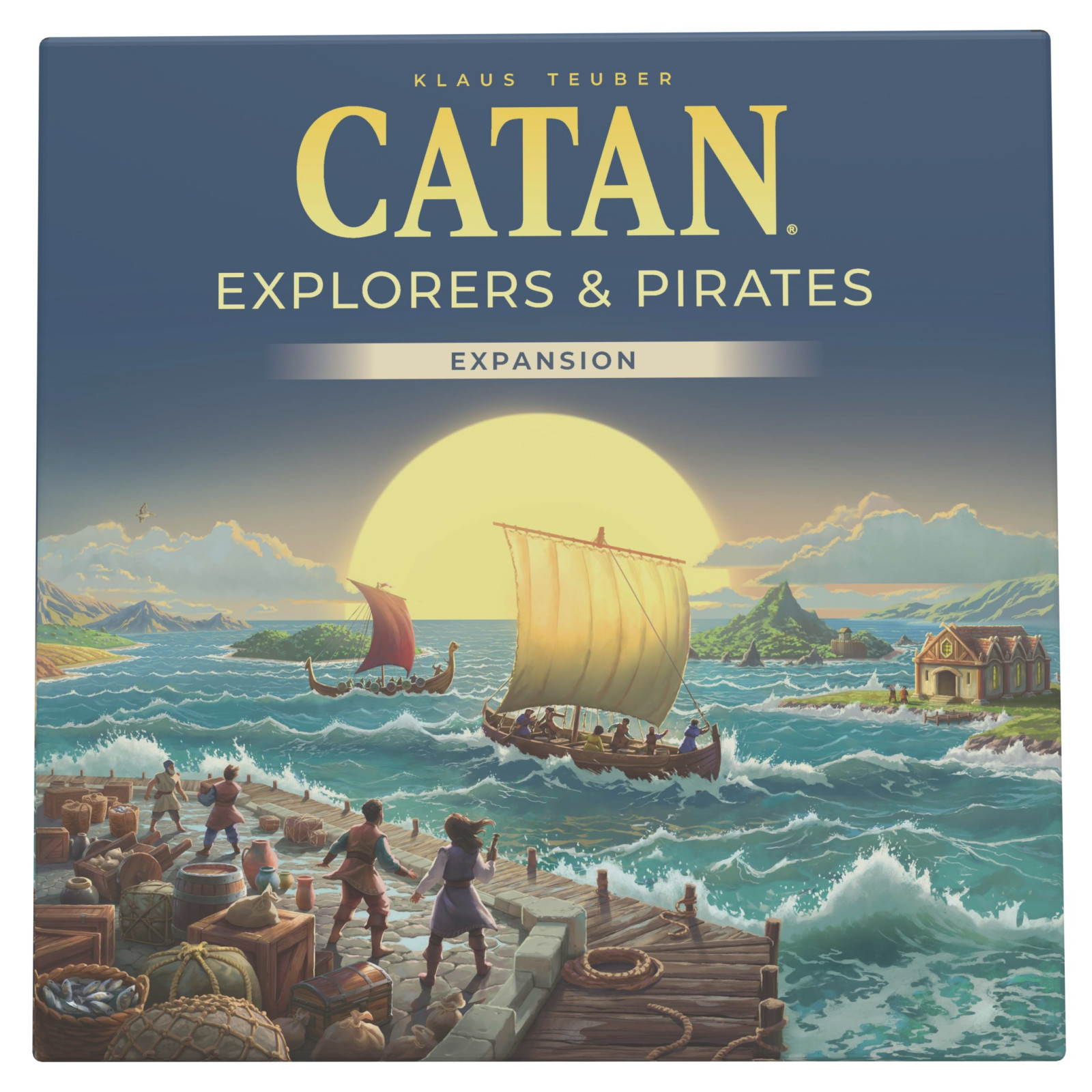 CATAN (6th Edition) : Explorers and Pirates Expansion