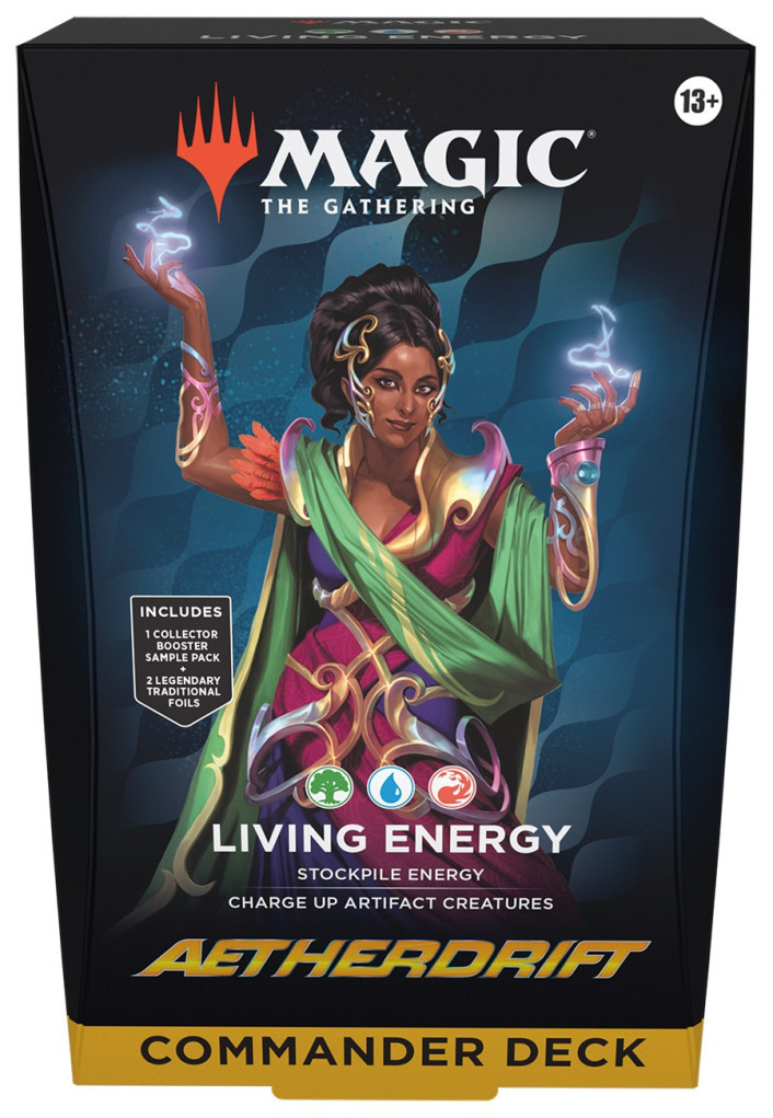 Magic the Gathering : Aetherdrift Commander Deck (Read Description)