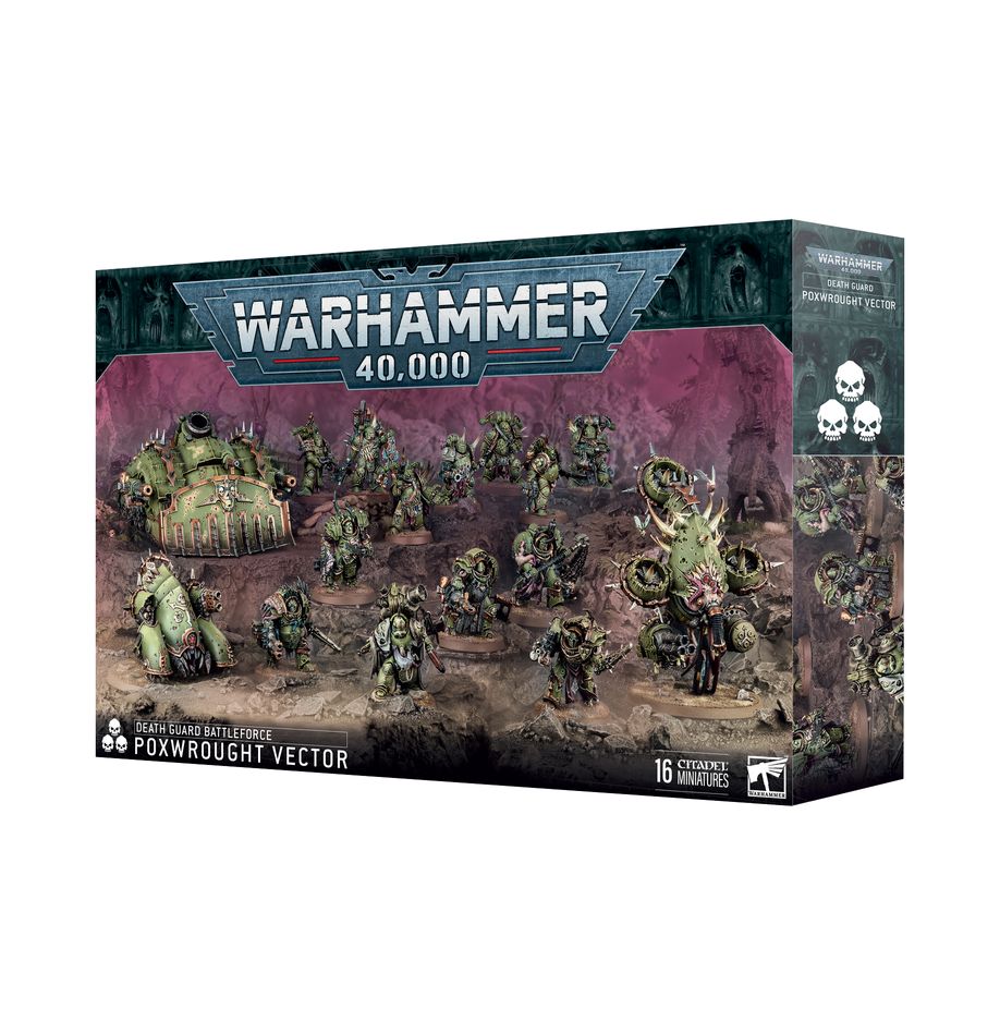 WarHammer 40,000 : Death Guard - Battleforce Poxwrought Vector