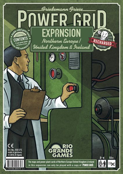 Power Grid : Northern Europe / United Kingdom and Ireland Expansion