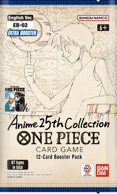 One Piece Card Game :  Booster Pack - Anime 25th Collection [EB-02]