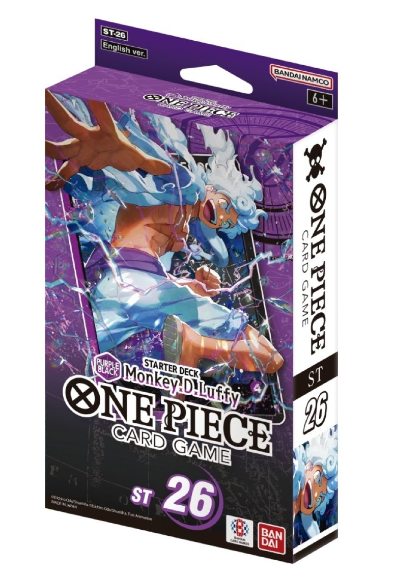 One Piece Card Game : Starter Deck - (Purple/Black) Monkey.D.Luffy [ST-26]