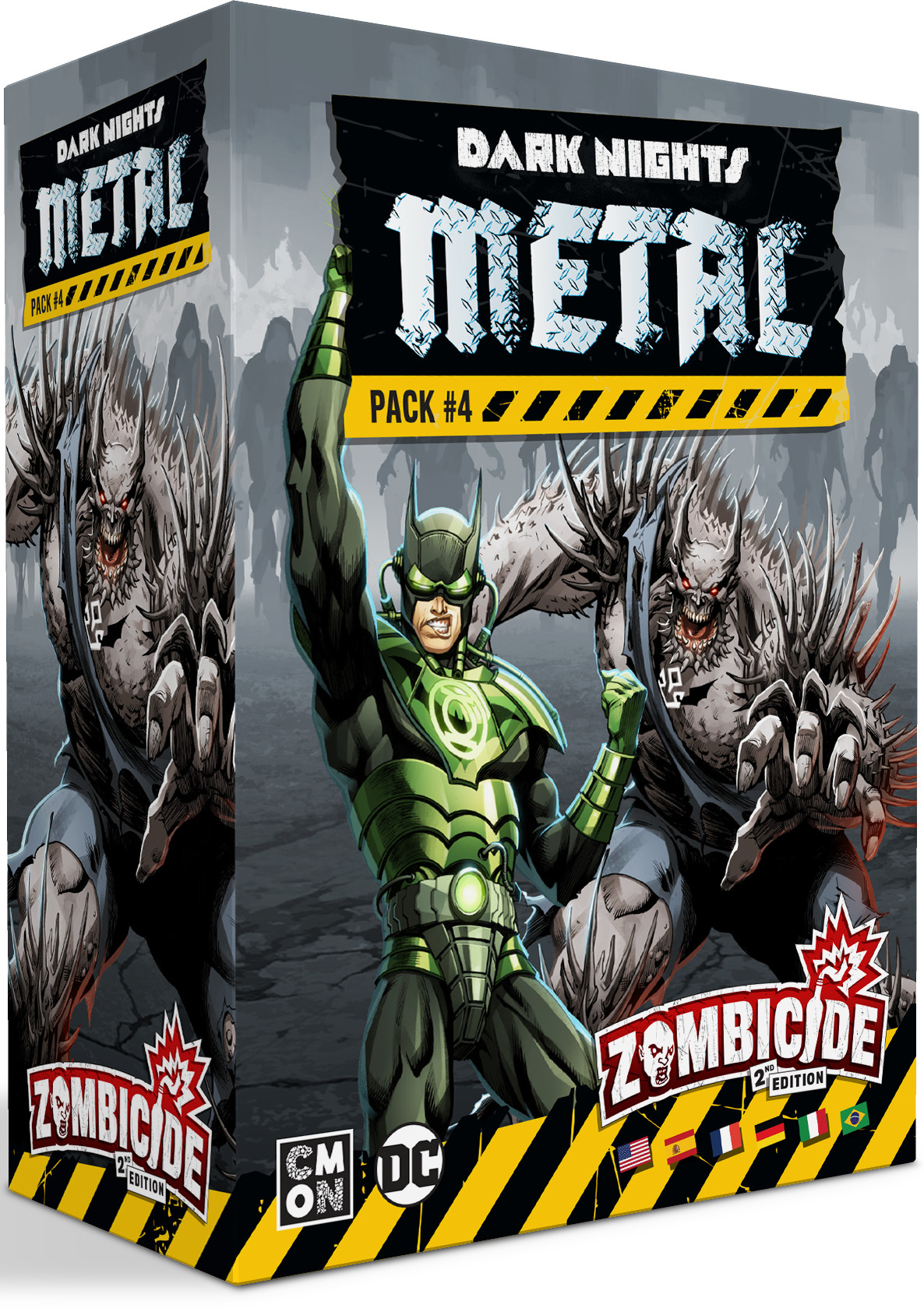 Zombicide : 2nd Edition - Dark Nights Metal Pack #4 Expansion