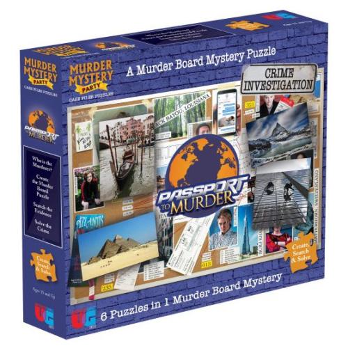 Murder Mystery Party Case Files : Passport to Murder 1000pc Puzzle