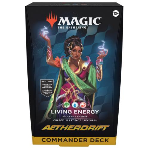 Magic the Gathering : Aetherdrift Commander Deck (Read Description) Magic the Gathering : Aetherdrift Commander Deck (Read Description)