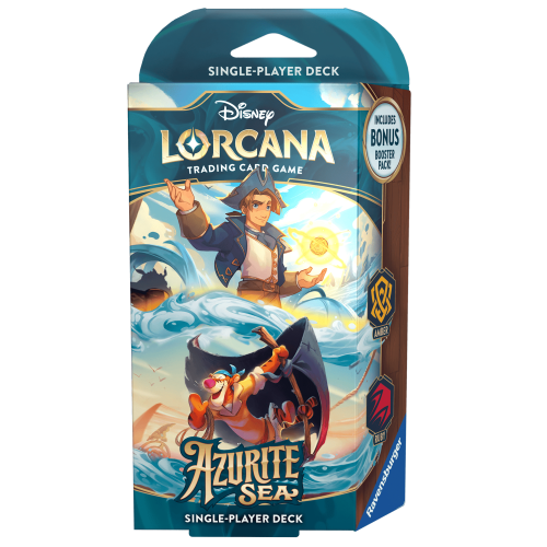 Disney Lorcana : Azurite Sea Starter Deck - Amber and Ruby