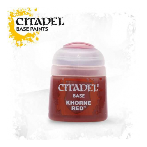 Citadel Base Paint : Khorne Red