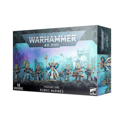 Warhammer 40,000 : Thousand Sons - Rubric Marines