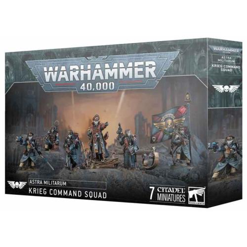 WarHammer 40,000 : Astra Militarum - Krieg Command Squad