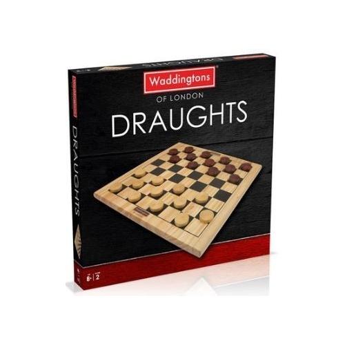 Waddingtons : Wooden Draughts