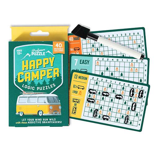 Professor Puzzle : Happy Camper Logic Puzzles