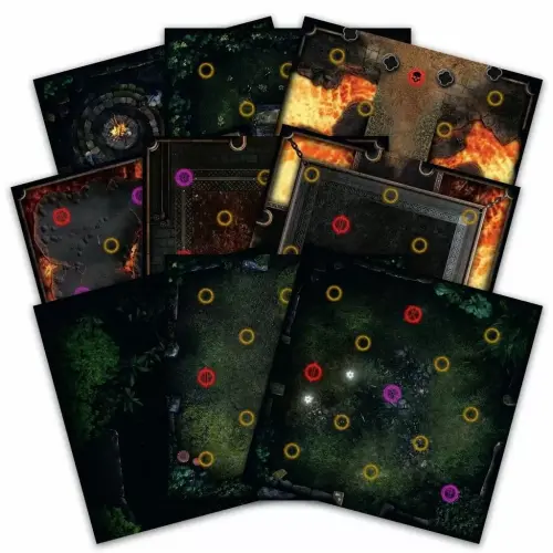 Dark Souls : The Board Game - Darkroot Basin and Iron Keep Tile Set Expansion