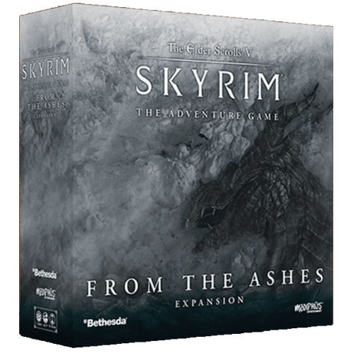 The Elder Scrolls : Skyrim - Adventure Board Game From the Ashes Expansion