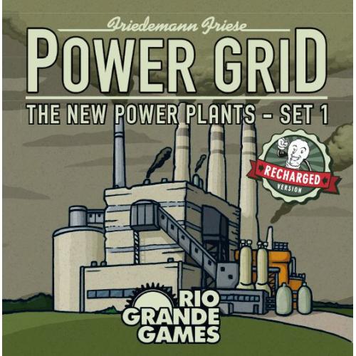 Power Grid : Recharged - New Power Plants Set 1