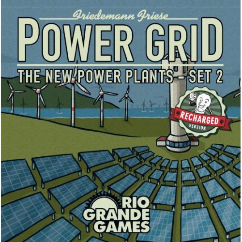 Power Grid New Power Plants Set 2 Expansion (Recharged)
