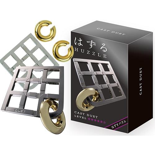 Hanayama Cast Puzzle : Level 5 - Duet Huzzle