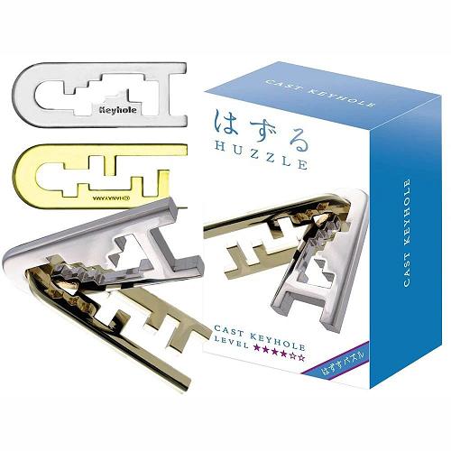 Hanayama Cast Puzzle : Level 4 - Cast Keyhole Huzzle