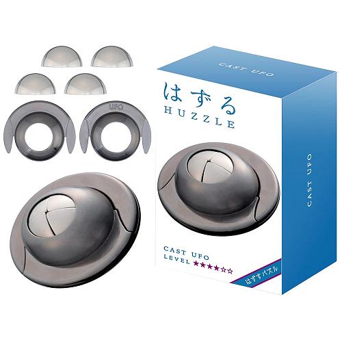 Hanayama Cast Puzzle : Level 4 - UFO Huzzle