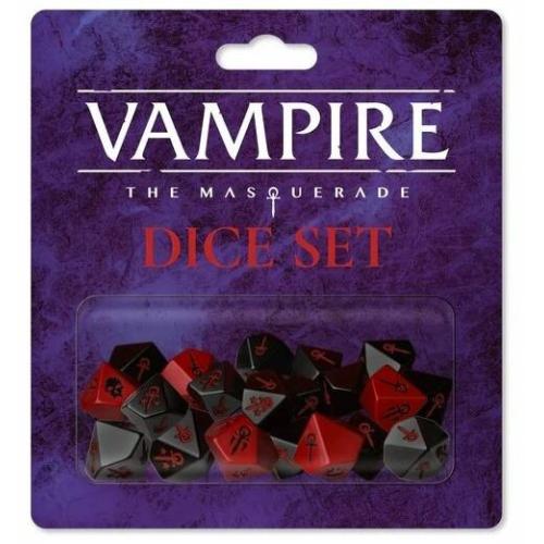 Vampire : The Masquerade 5th Edition - Dice Set