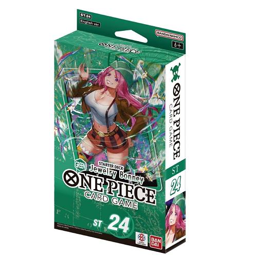 One Piece Card Game : Starter Deck - (Green) Jewelry Bonney [ST-24]