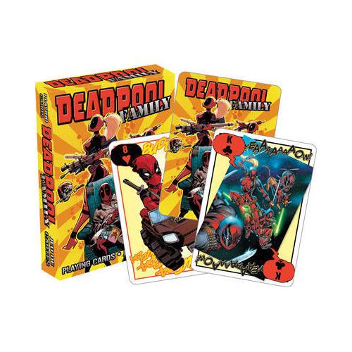 Deadpool Family Playing Cards