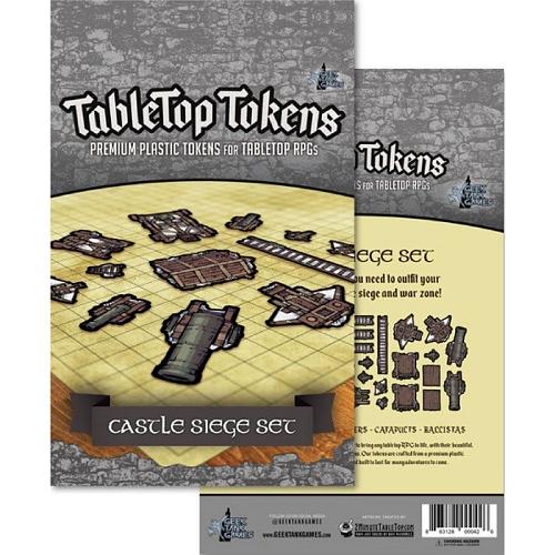 GTG Minis : Tabletop Tokens - Castle Siege Set