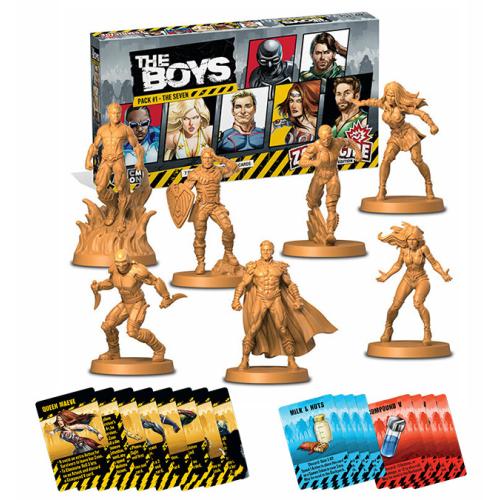 Zombicide : Second Edition - The Boys Pack 1 The Seven with Abominations Promo Pack Expansion