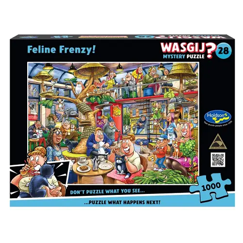Wasgij : Mystery #28 - Feline Frenzy! 1000pc