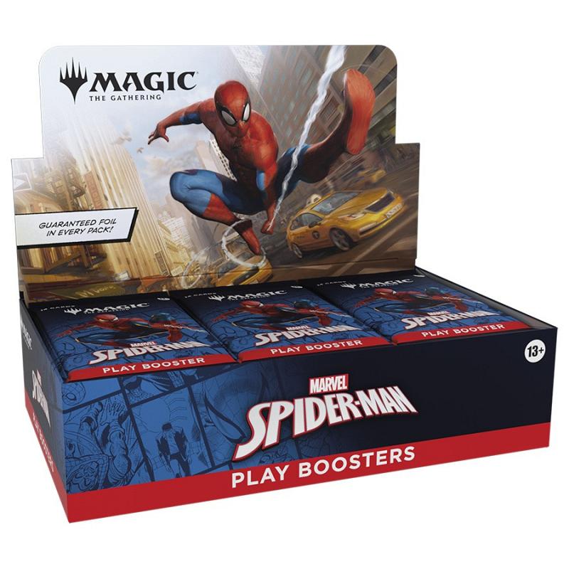 Magic the Gathering : The Card Game - Spiderman Play Boosters (30 Boosters Per Display)