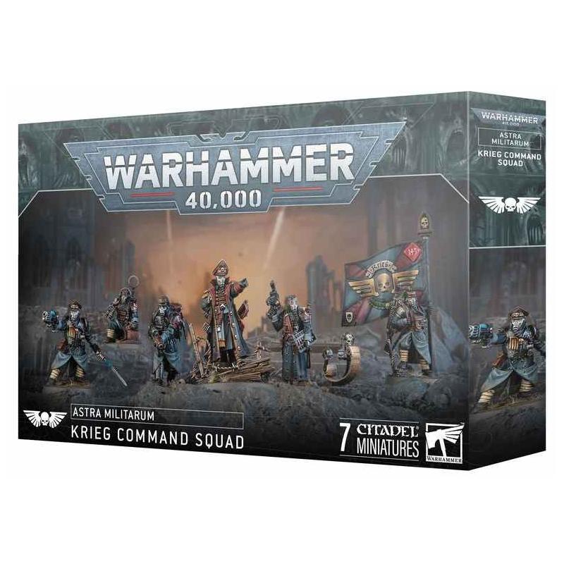 WarHammer 40,000 : Astra Militarum - Krieg Command Squad