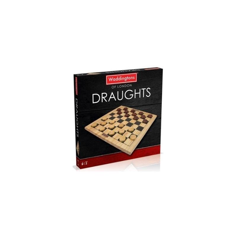 Waddingtons : Wooden Draughts