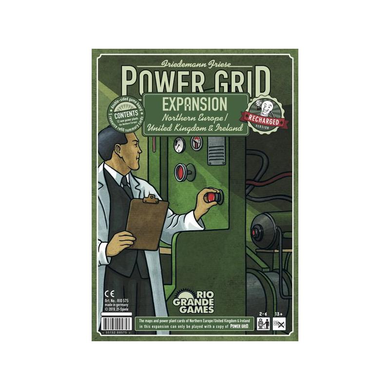 Power Grid : Northern Europe / United Kingdom and Ireland Expansion