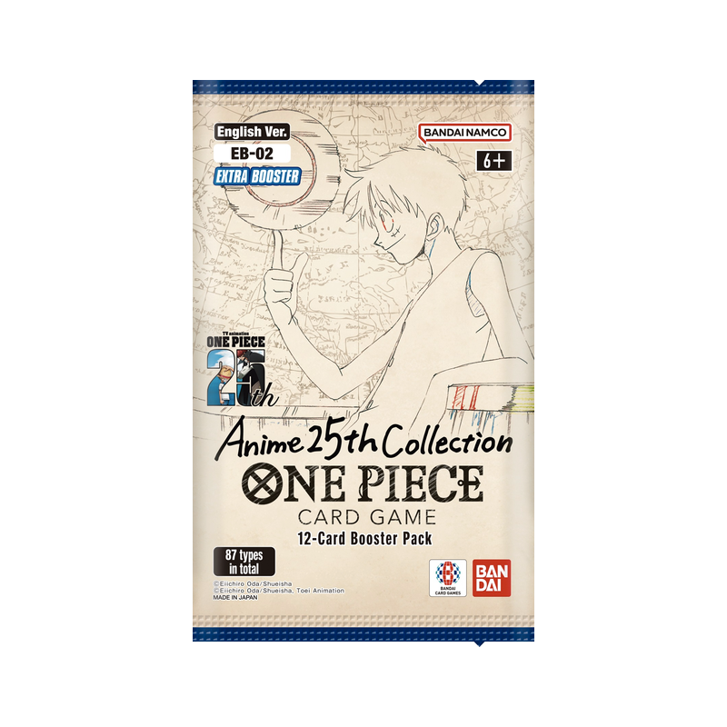 One Piece Card Game :  Booster Pack - Anime 25th Collection [EB-02]