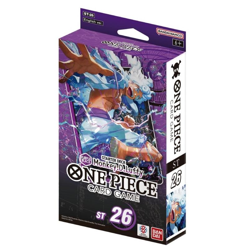 One Piece Card Game : Starter Deck - (Purple/Black) Monkey.D.Luffy [ST-26]