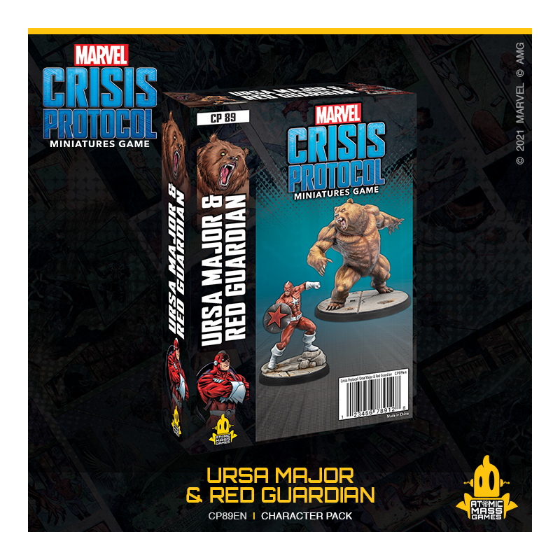 Marvel Crisis Protocol : Ursa Major and Red Guardian Character Pack