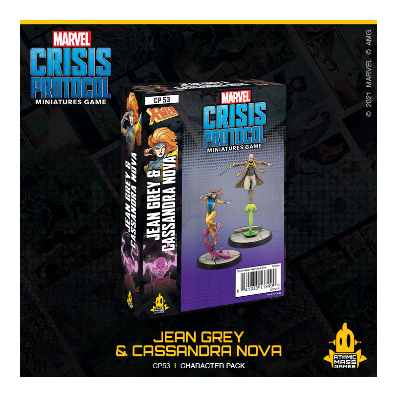 Marvel Crisis Protocol : Jean Grey and Cassandra Nova Character Pack