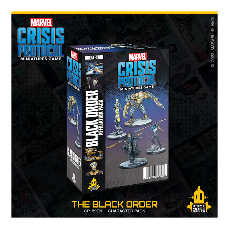 Marvel Crisis Protocol : Black Order Affiliation Pack