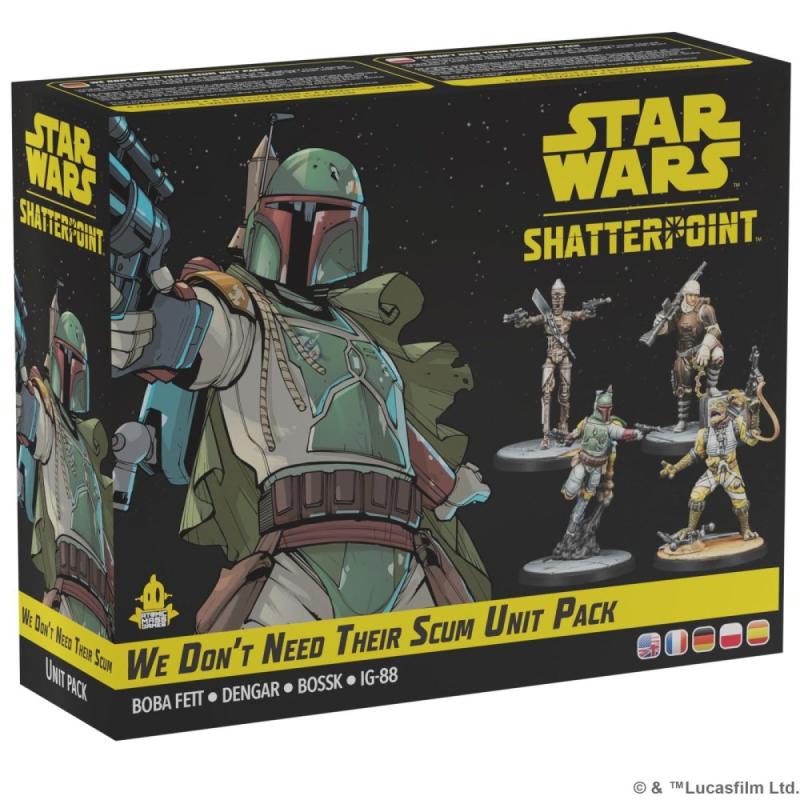 Star Wars : Shatterpoint - We Don’t Need Their Scum Squad Pack