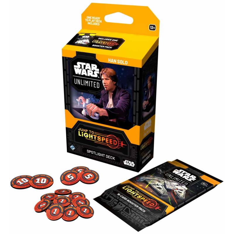 Star Wars Unlimited : Jump to Lightspeed - Han Solo Spotlight Deck
