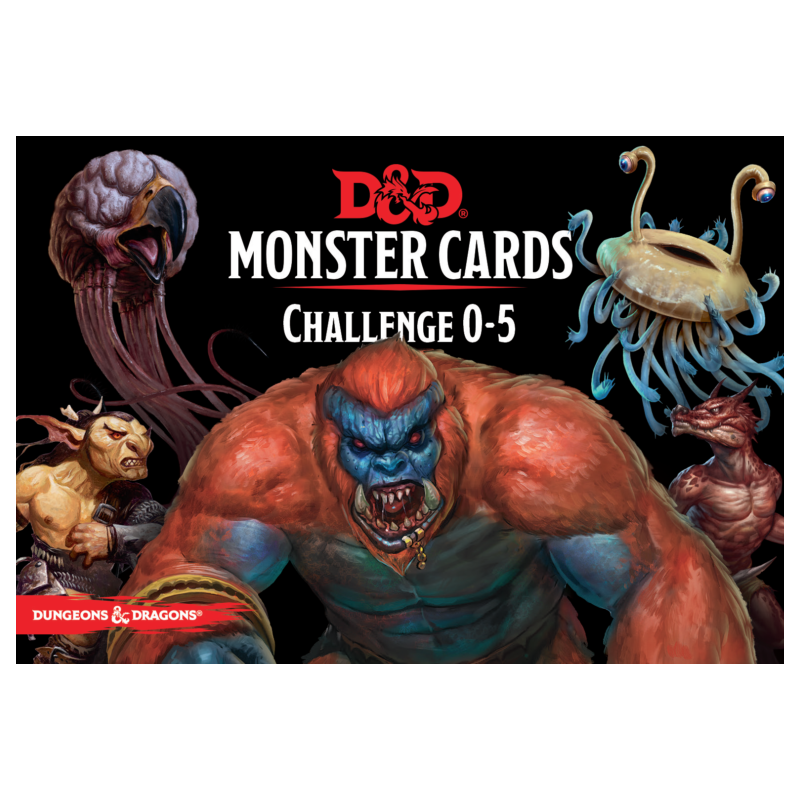 Dungeons and Dragons : Spellbook Cards - Monster Cards 0-5